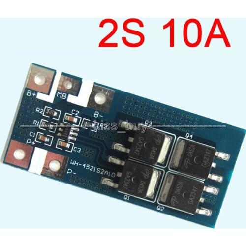 2S 10A Li-ion 7.2V 7.4V 8.4V 18650 lithium battery protection board BMD pcm