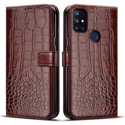 Wallet Flip Case For OnePlus Nord N10 NordN10 Cover Shockproof Magnetic Leather Stand Phone Protective Bag