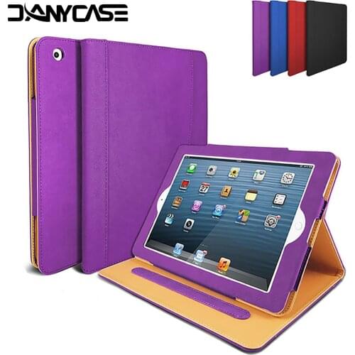 IPad 2 3 4 Case iPad Case Premium Leather Flip Cover For Tablet Case Shell Stand Protection Fundas Coque For Business