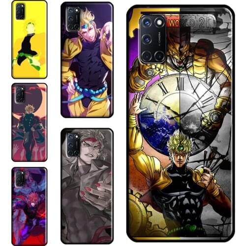 Dio Brando The World Jojo Anime Case For OPPO A52 A72 A92 A83 A91 A93 A15 A3S A5S A1K F7 Reno2 Z A31 A53 A5 A9 2020 Cover