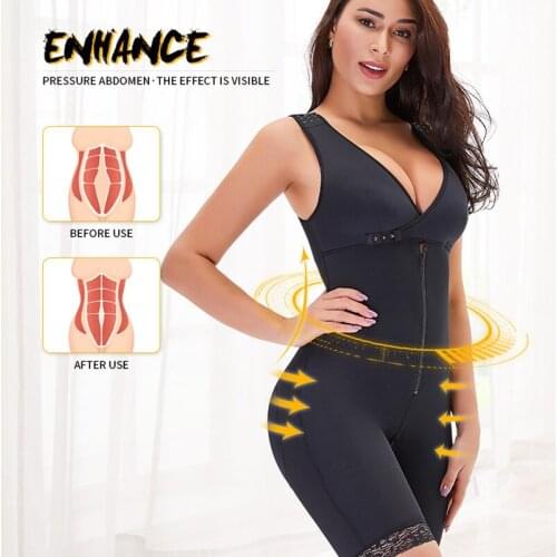 Women Slimming Body Shaper Waist Trainer Modeling Belt Thigh Reducer Tummy Control Butt Lifter Push Up Shapewear Fajas Plus Size
