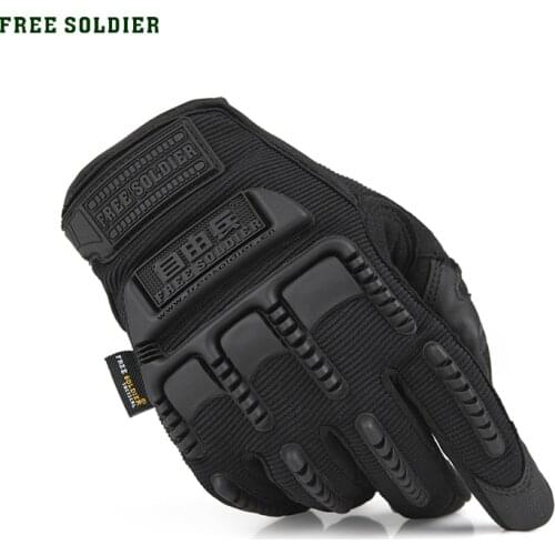 FREE SOLDIER Outdoor Sport Cycling Tactical Racing Touch Screen Gloves Non-slip Windproof Training Gloves