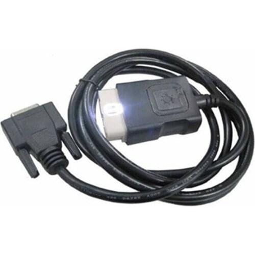 OBD cables with LED light Red /Black obd2 cable for delphis vd tcs interface scanner connect cable
