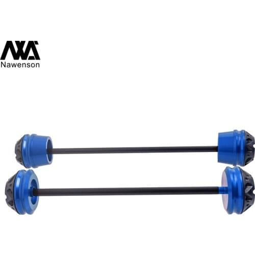 Motorcycle Axle Slider Kit Front and Rear Wheel Protection Pads for Yamaha MT-07/FZ-07 2014-2021 for XSR700 2016-2021