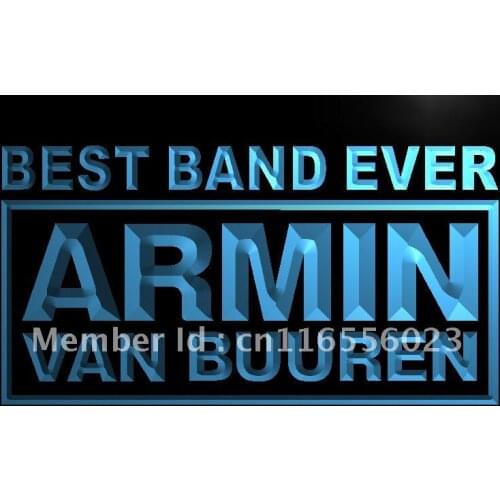 LA342- Best Band Ever Armin Van Buuren LED Neon Light Sign home decor crafts