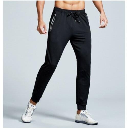 Unisex Sports pants quick-drying running fitness gym pants loose solid color breathable training sports pants