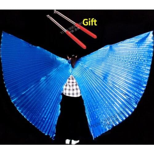 Belly Dance Isis Wings Children Girls Belly Dance Accessory Bollywood Oriental Egypt Egyptian Wings Kid Costume With Sticks New