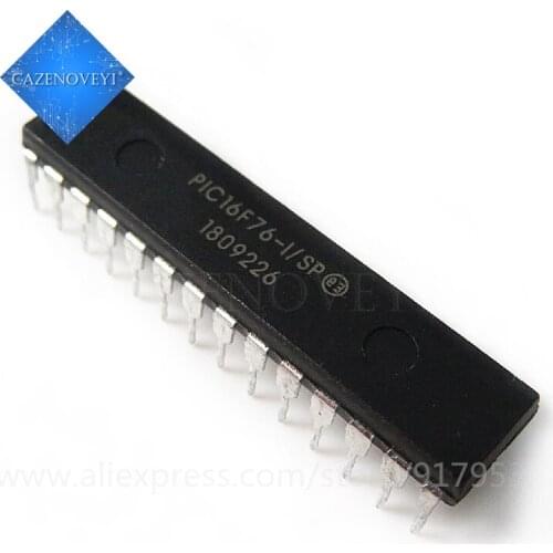 1pcs/lot PIC16F76-I/SP PIC16F76 DIP-28 In Stock