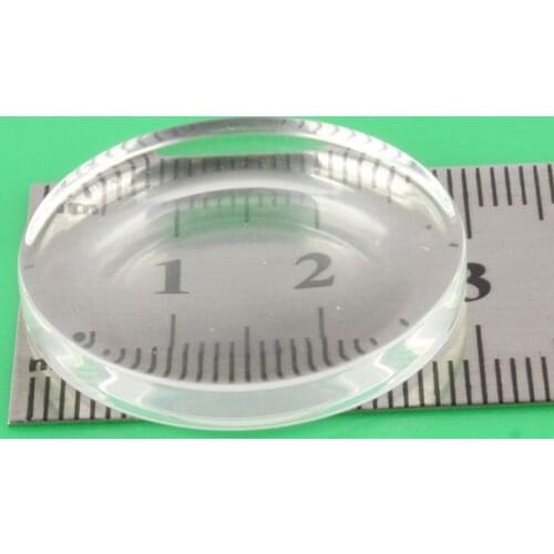 2PCS Double Concave Lens 30mm Diameter Optical Glass Focal Length -75mm Large Optics Biconcave lens Optical Glass