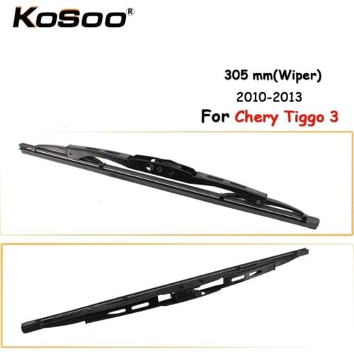 KOSOO Auto Rear Car Wiper Blade For Chery Tiggo 3, 305mm (2010-2013) Rear Window Windshield Wiper Blades Arm,Car Accessories