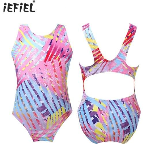 One-piece Girls Swimwear Bathing Suits Swimsuit Summer Baby Girls Bikini Lovely Kids Swimsuit Beachwear Backless Swimming Suit