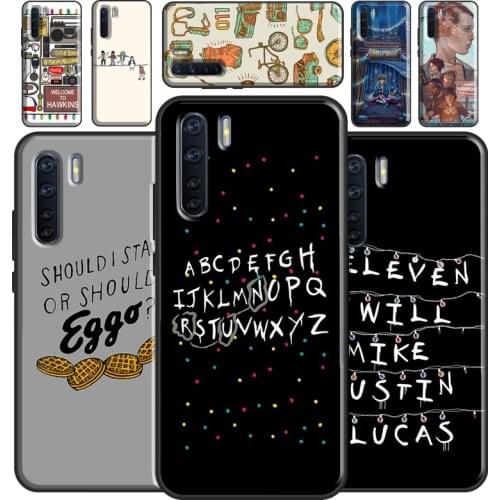 Stranger Things Eleven Case For OPPO A93 A91 A83 A5 A9 A31 A53 2020 A52 A72 A15 A3S A5S F5 Find X3 Pro Cover Capa