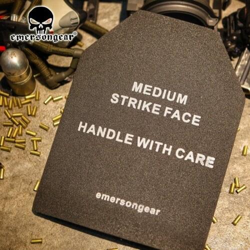 Emerson Black Light Airsoft Vest Dummy Plate For AVS JPC Vest Army Gear EM7074