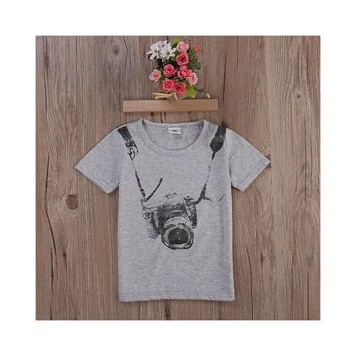 Fashion Toddler Infant Baby Boy Clothes Kids Toldder Summer Vest T Shirts Blouse Clothes Print Tank