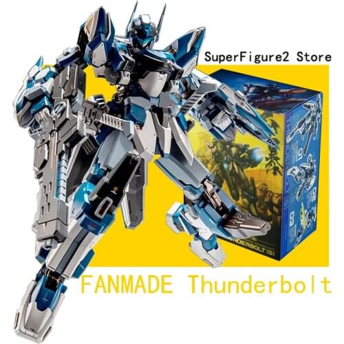 INSTOCK FANMADE & rocket punch metal build MB thunderbolt 1/100 high quality action figure robot