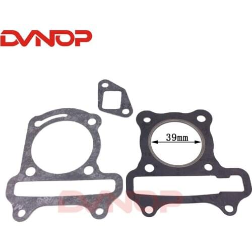 Cylinder Gasket Set Cushion Pad GY6 50cc Scooter Engine Spare Parts 139QMB Moped QGD-GY650(3 sets) Drop Shipping