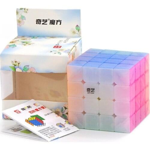 Qiyi 4x4x4 Cubo Magico 65*65*65mm Adult Children Toy Gift Professional Game Speed Game Magic Cube 4x4 Beautiful Toys No Sticker