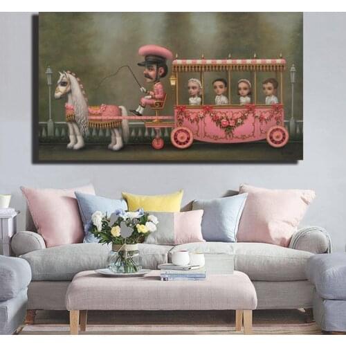 Mark Ryden: The Art of Whipped Cream Canvas Painting Print Living Room Home Decor Modern Wall Art Oil Painting Poster Pictures