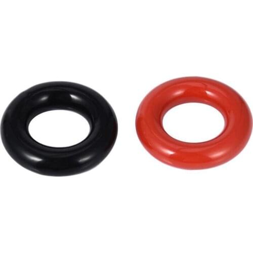 Metal Round Weight Power Swing Ring for Golf Clubs Warm up Golf Training Aid Black & Red Golfing Weighted Practice Tool