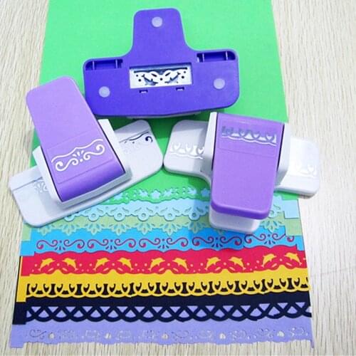 Fancy Scrapbooking Paper Border Punch Flower Embossing Punches Handmade Gift Edge Device DIY Paper Lace Cutter