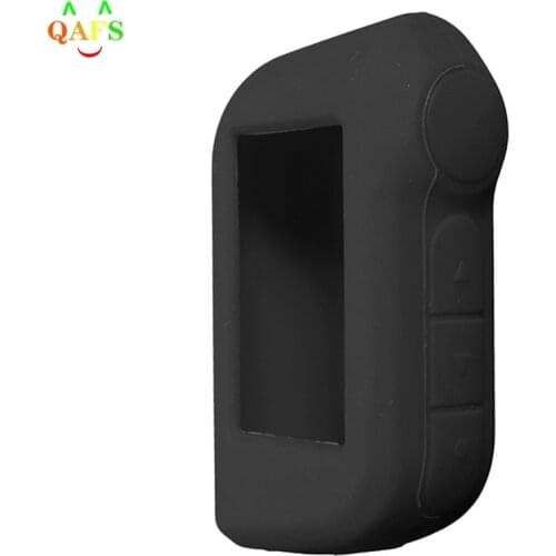 New A93 Car Alarm LCD Remote Control Drop shipping Russian Version Key Case Key Fob Chain for Starline A93