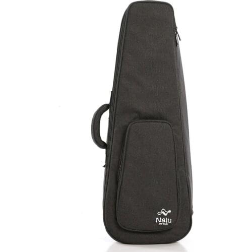 Ukulele Case Zip Up Thicken Sponge Backpack Pouch Dark Gray Storage Bag for 23 Inch/26 Inch Mini Guitar Ukulele
