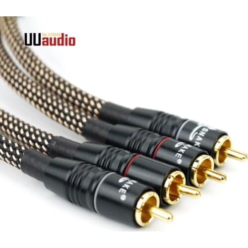 1pair High Quality RCA To RCA DIY RCA Cable / RCA Audio Cable 0.5M 1M 1.5M - UU15