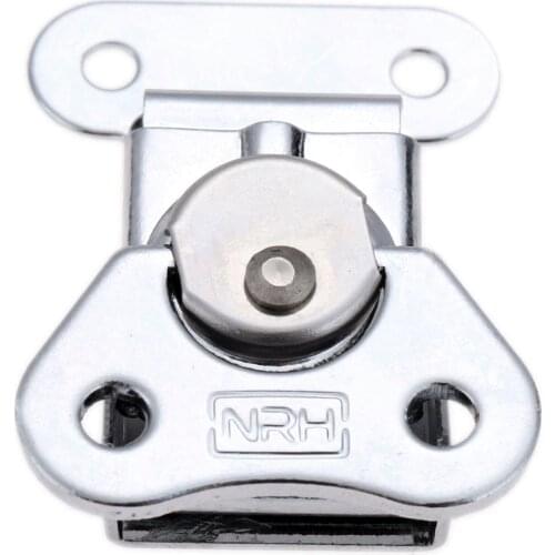 1pc Butterfly Toggle Latch Wood Case Toggle Locking Clasp Lock Toolbox Chest Trunk Flight Case Rotary Draw Toggle Latch 52*38mm