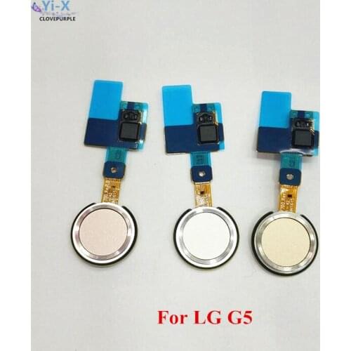 10PCS/Lot Home Button Fingerprint Sensor Power Flex Cable Ribbon for LG G5 Replacement Parts