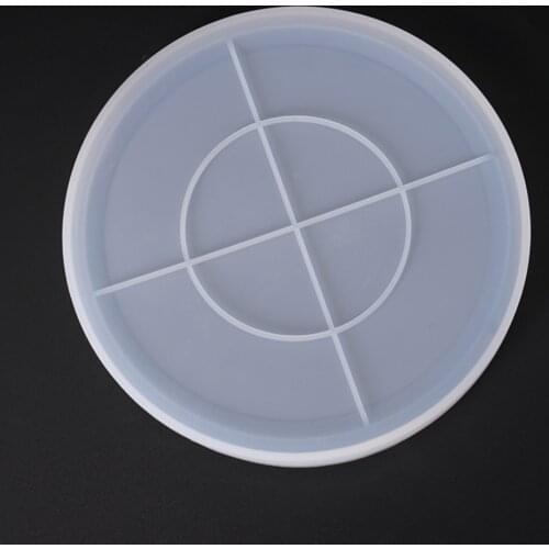 2020 New Silicone Mold Nordic Geometry Style Mould DIY Crystal Epoxy Octagonal Table Set Mold High Mirror Plaster Concrete Mold