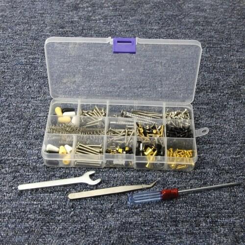 FLEOR Electric Guitar Screws Springs Kit Guitar Accessories for Guitar Bridge, Pickup, Pickguard Mounting