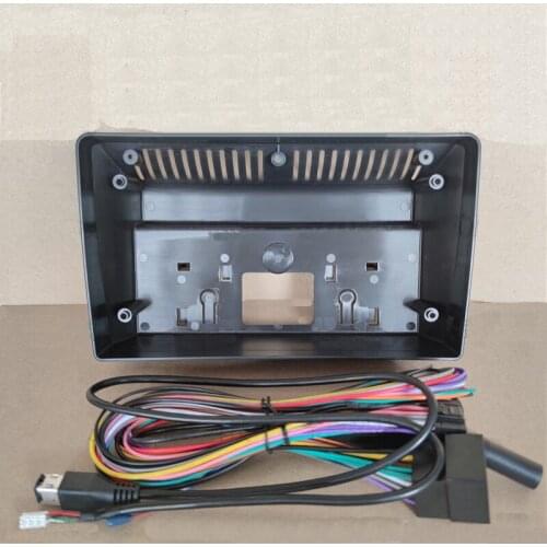 Car Fascia Navigation Frame Dash Frame Kit For 9" Android Multimedia Player For BAIC EC3