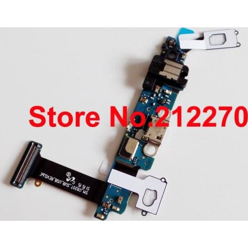 Free DHL EMS Original New Charger Dock Charging Flex Cable USB Port Connector For Samsung Galaxy S6 G920T SM-G920T Wholesale