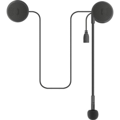 Wireless Motorcycle Helmet Headset Bluetooth Riding Headphone Intercom Headset Anti-Interference Hands Free, M6