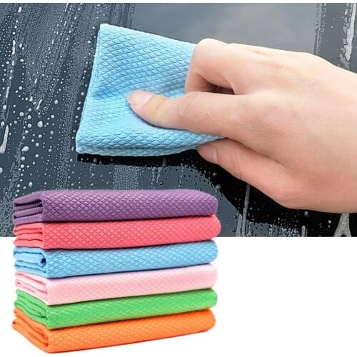 Microfiber Cleaning Towel Bowl Cup Car Clean Cloth Super Absorbent Cleaning Wiping Towel Product: cleaning towel