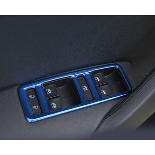4pcs for skoda RAPID 2013-2020 Window regulator switch panel Decorative frame