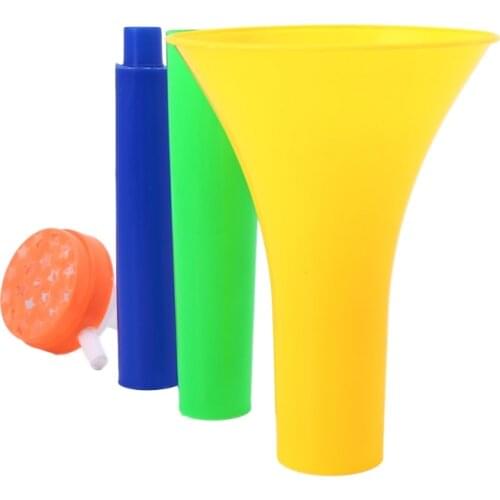 Football Stadium Cheer Fan Horns Soccer Ball Vuvuzela Cheerleading Kid Trumpet RXBC