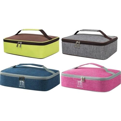 Insulated Lunch Box for Men Women Cooler Bag Reusable Lunch Tote Bag Adult Thermal Lunch Boxes Lunch Box Bag