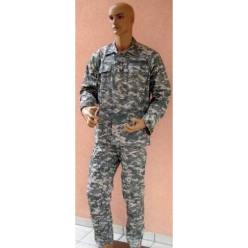Camouflage acu at digital airsoft royal jacket and pants rip stop
