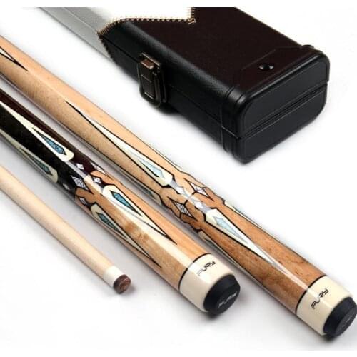 FURY ZS Pool Cue Stick 11.75mm 12.75mm with Pool Cue Hard Case,Chalks,Tips,Glove,Protector,Cloth 2019