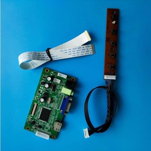 Kit for N156BGE 1366x768 30pin LVDS Controller Board Monitor HDMI VGA SCREEN EDP Panel DRIVER LED LCD Display 15.6"