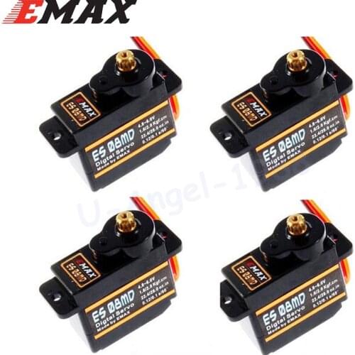 EMAX ES08MDII ES08MD II Metal GEAR Digital Servo up sg90 ES08A ES08MA MG90S TREX 450 Free shipping