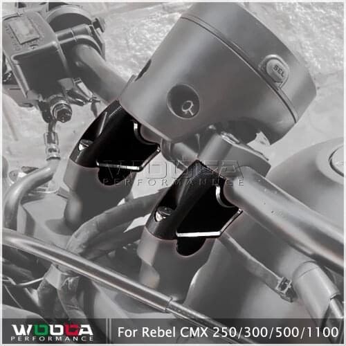 Motorbike For Honda Rebel300 Rebel500 Rebel 1100 CMX 250 300 CMX500 2017 2018 2019 2020 2021 Handlebar Riser Up Bracket Kit