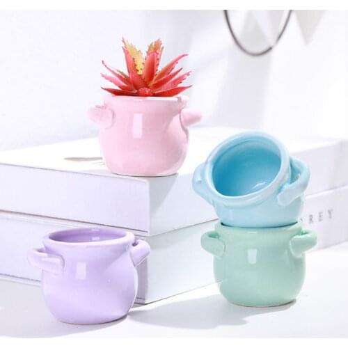 NEW NEW Flower Pot Fleshy Flower Pot Home Decor Flower Pot Container Succulent Plant Pot Planters