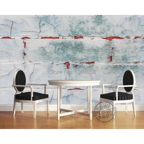 Custom retro wallpaper, old brick pattern for the living room TV backdrop of vinyl wallpaper Papel de parede