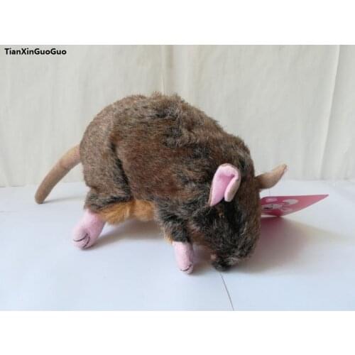 About 22cm simulation mouse plush toy soft doll kids toy birthday gift b2719