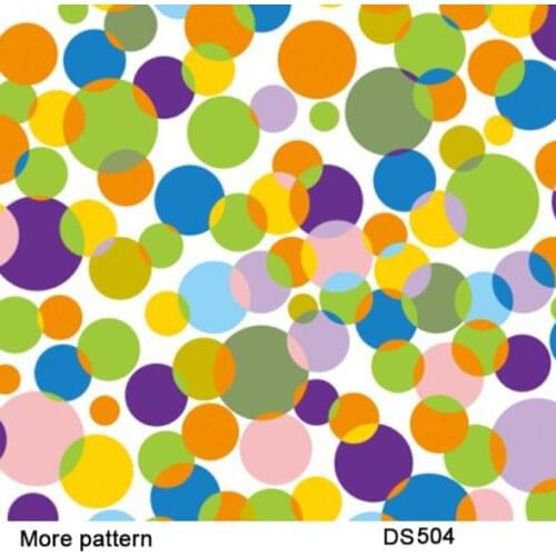 PS018 Printing Materials 50 square Width 1m Circle pattern water transfer printing film patterns