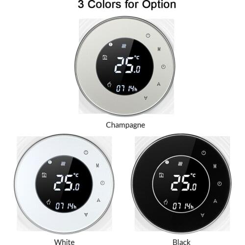 95-240V Wi-Fi Smart Thermostat Programmable Electric Heating Thermostat Voice APP Control Backlight LCD Thermoregulator