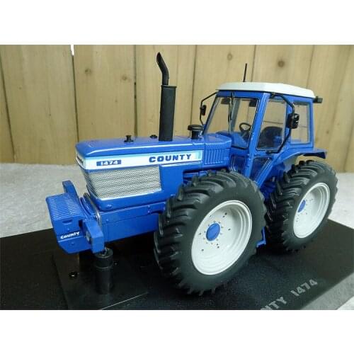 UH 1:32 4032 Ford County 1474 Tractor Alloy Metal Diecast Cars Model Toy Vehicles For Children Boy Toys