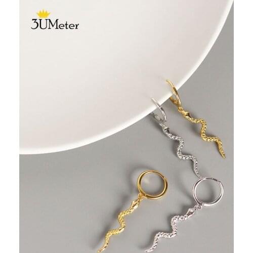 Vintage Snake Shape Dangle Earrings for Women Personality Metal Animal Piercing Earring Goth Hoop Earrings 2021 Trend Jewelry